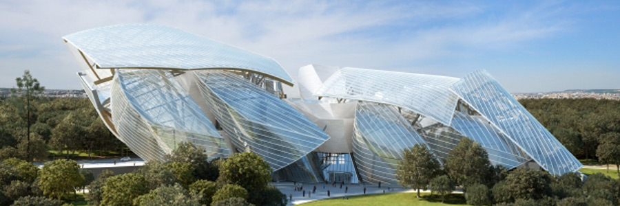 Gehry's new Louis Vuitton museum in Paris a sight to behold